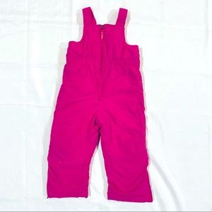 L.L Bean girls snow bib pants